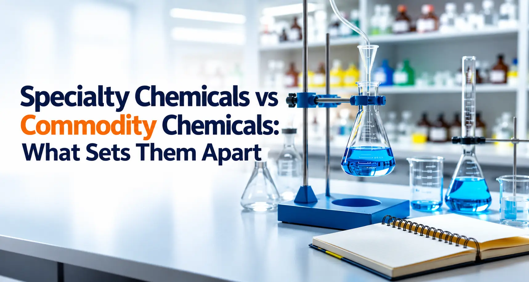 Specialty Chemicals vs Commodity Chemicals: What Sets Them Apart