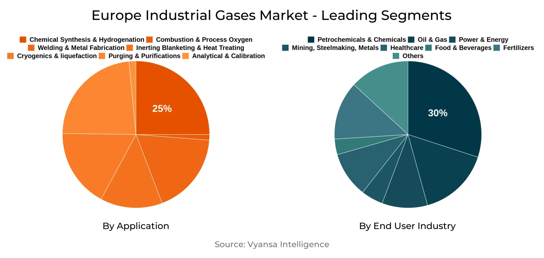 Europe Industrial Gases Market Segment Europe Industrial Gases Market Segment
