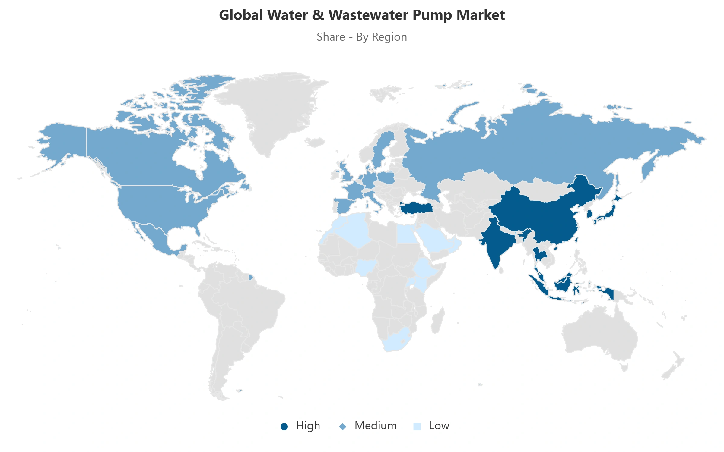 Global Water & Wastewater Pump Market Region Global Water & Wastewater Pump Market Region